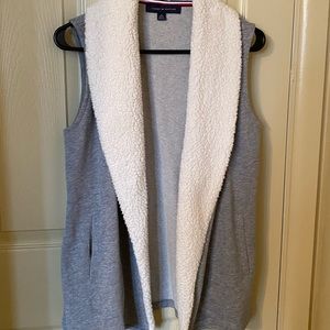 Tommy Hilfiger Grey Knit Vest Size XS